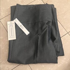 Antonio Melani Gray High Waist Wide-Leg Pants